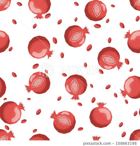 Pomegranate pattern, Happy and sweet New Year Shana Tova with pomegranates and seeds Pomegranate pattern, Happy and sweet New Year Shana Tova with pomegranates and seeds 108663198