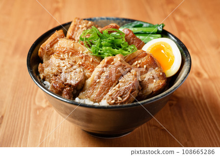 Boiled bonito 108665286