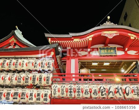 鳥市的誕生地和紙神社_鳥市_市之鳥從午夜開始在黎明前的夜空閃耀的和紙神社 鳥市的誕生地和紙神社_鳥市_市之鳥從午夜開始在黎明前的夜空閃耀的和紙神社 108665356