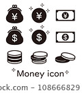 monochrome money icon 108666829