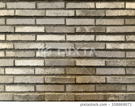dark brown brick tile wall dark brown brick tile wall 108669071