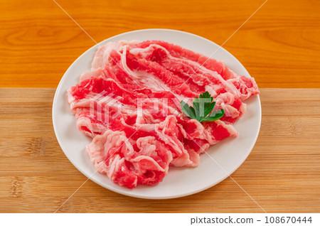 Beef served in dish Beef served in dish 108670444