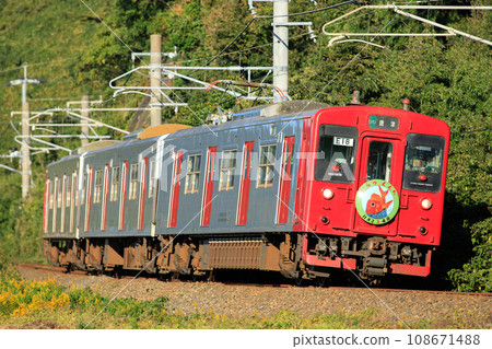 JR Kyushu 103 series 1500 series (with Karatsu Kunchi head mark) JR Kyushu 103 series 1500 series (with Karatsu Kunchi head mark) 108671488