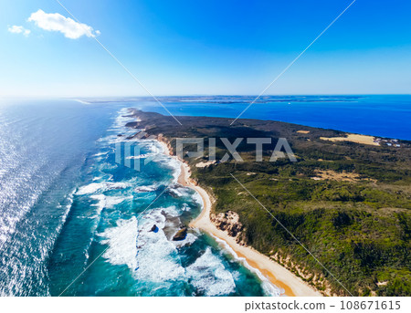 Aerial View of Point Nepean Australia Aerial View of Point Nepean Australia 108671615