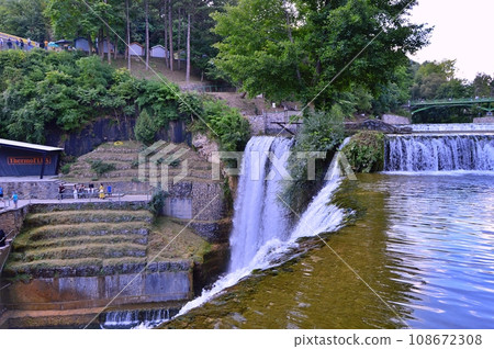 Travel to Europe during summer on holiday, Jajce in Bosnia and Herzegovina 108672308