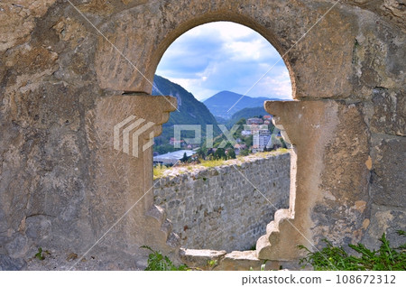 Travel to Europe during summer on holiday, Jajce in Bosnia and Herzegovina Travel to Europe during summer on holiday, Jajce in Bosnia and Herzegovina 108672312