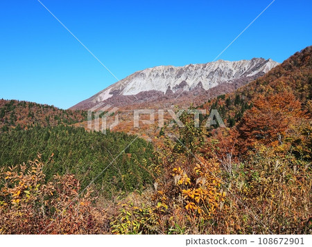 2023年秋天 從鍵掛嶺眺望大山南壁 108672901