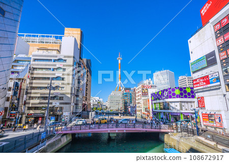 Yokohama cityscape in Japan November. View of Yokohama Station, Yokohama Vivre, etc. Yokohama cityscape in Japan November. View of Yokohama Station, Yokohama Vivre, etc. 108672917
