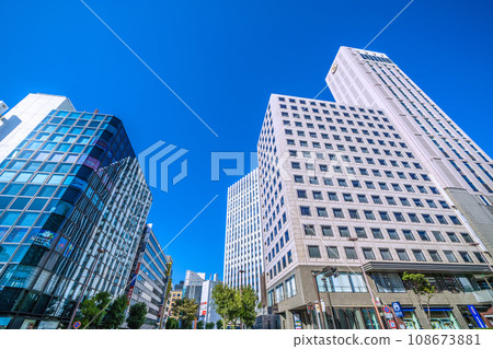 日本橫濱城市景觀,俯瞰橫濱第一大廈等。 日本橫濱城市景觀,俯瞰橫濱第一大廈等。 108673881
