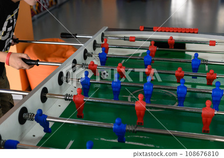 Board game football, an active and developing game for motor skills, attentiveness and dexterity for children Board game football, an active and developing game for motor skills, attentiveness and dexterity for children 108676810