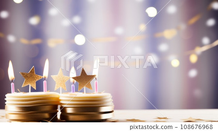 birthday holiday background, blue, pink, gold colors birthday holiday background, blue, pink, gold colors 108676968