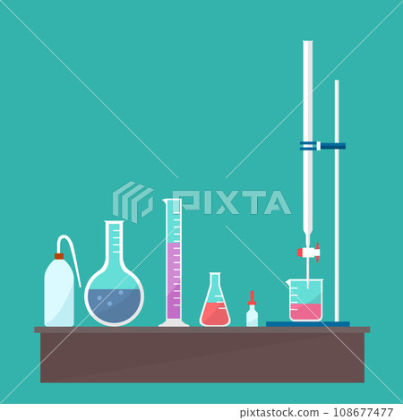 Vector design of chemical titration equipment 108677477