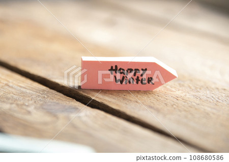 Happy Winter background, invitation, greeting card. Happy Winter background, invitation, greeting card. 108680586