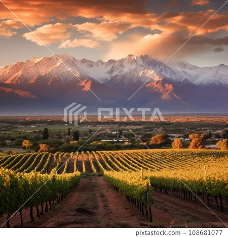Breathtaking Beauty of Mendoza's Wine Country Breathtaking Beauty of Mendoza's Wine Country 108681077
