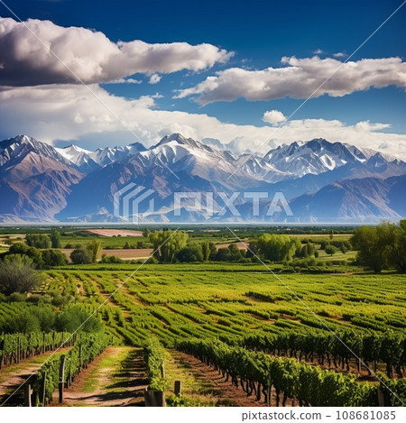 Breathtaking Beauty of Mendoza's Wine Country 108681085