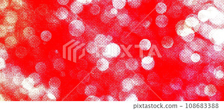 Red bokeh background for seasonal and holidays event with copy space for text or image, Best suitable for online Ads, poster, banner, sale, celebrations and various design works 108683388