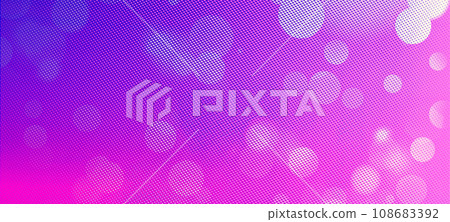 Pink bokeh background for seasonal and holidays event with copy space for text or image, Best suitable for online Ads, poster, banner, sale, celebrations and various design works 108683392