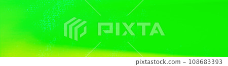 Green panorama background for seasonal and holidays event with copy space for text or image, Best suitable for online Ads, poster, banner, sale, celebrations and various design works 108683393