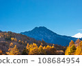 (Yamanashi Prefecture) Autumn Yatsugatake autumn leaves scenery 1 108684954