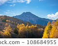 (Yamanashi Prefecture) Autumn Yatsugatake autumn leaves scenery 2 108684955