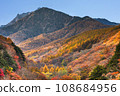 (Yamanashi Prefecture) Autumn Yatsugatake autumn leaves scenery 3 108684956
