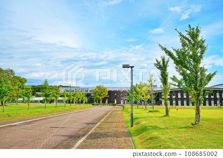 Public Chitose University of Science and Technology campus scenery Public Chitose University of Science and Technology campus scenery 108685002