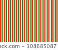 Christmas color vertical stripe pattern background wallpaper material 108685087
