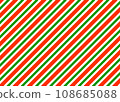 Christmas color diagonal stripe pattern background wallpaper material 108685088