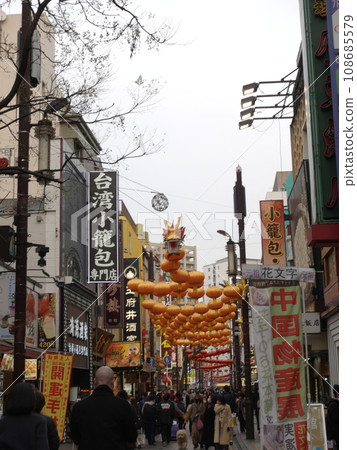 唐人街風景 108685579