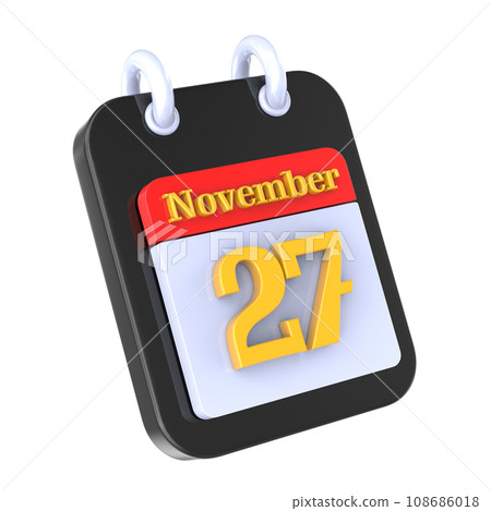icon calendar 3d render Number 3D Render icon calendar 3d render Number 3D Render 108686018