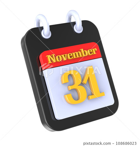 icon calendar 3d render Number 3D Render icon calendar 3d render Number 3D Render 108686023