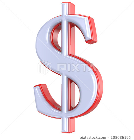 Font Number 3D Render Font Number 3D Render 108686195