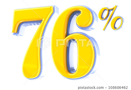 Font Number 3D Render Font Number 3D Render 108686462