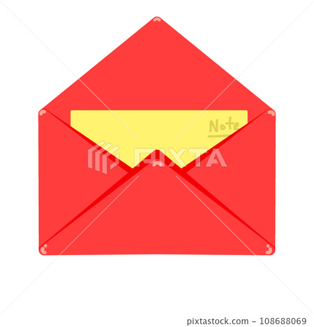 christmas envelope 108688069