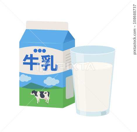 牛奶插圖 108688737