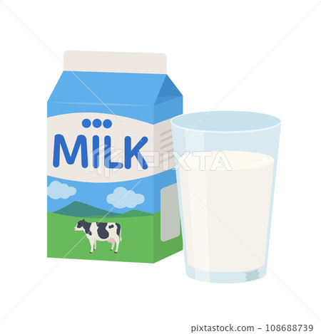 Milk illustrations 108688739