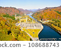 View from Tagokura Dam in autumn, Tadami Town, Fukushima Prefecture 108688743