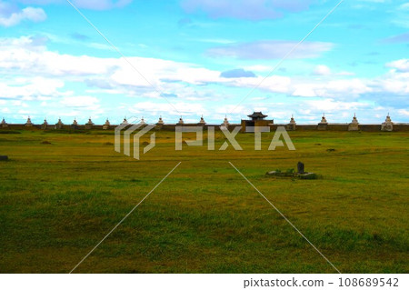 Cultural landscape of Orkhon Valley, ruins of Karakorum, the ancient capital of the Mongol Empire Cultural landscape of Orkhon Valley, ruins of Karakorum, the ancient capital of the Mongol Empire 108689542