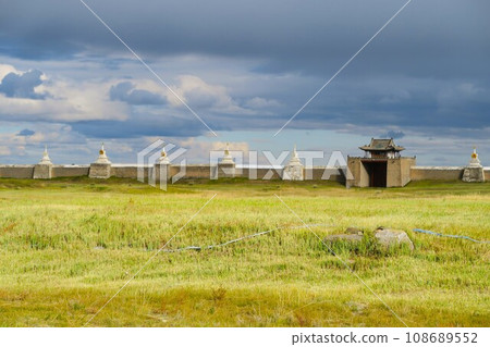 Cultural landscape of Orkhon Valley, ruins of Karakorum, the ancient capital of the Mongol Empire Cultural landscape of Orkhon Valley, ruins of Karakorum, the ancient capital of the Mongol Empire 108689552