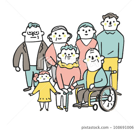 4代搭配插畫素材 108691006