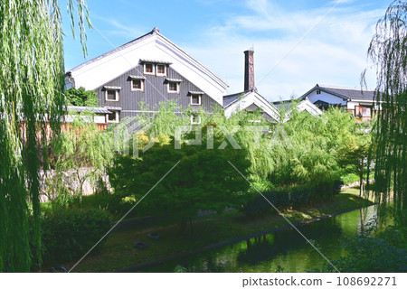 Fushimi sake storehouse scenery 108692271