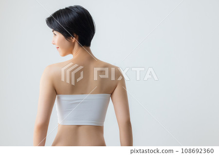 A young lady's back 108692360