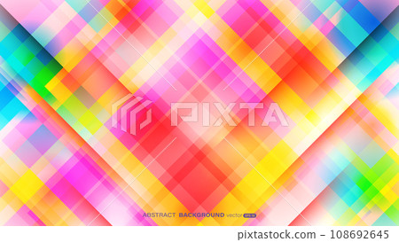 Colorful oblique geometric shapes intersect abstract backgrounds. Modern vector template design Colorful oblique geometric shapes intersect abstract backgrounds. Modern vector template design 108692645