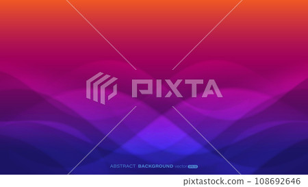 Colorful wave abstract background. Fluid shapes composition. Vector illustration Colorful wave abstract background. Fluid shapes composition. Vector illustration 108692646