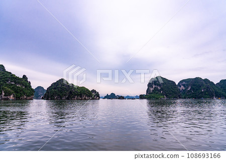 Vietnam, Ha Long Bay with its strange rocks Vietnam, Ha Long Bay with its strange rocks 108693166