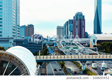 Odaiba, Tokyo, Japan, cityscape 108693452
