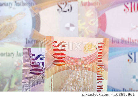 Cayman Islands dollar a business background Cayman Islands dollar a business background 108693961