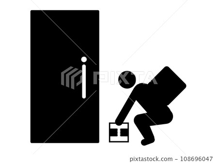Pictograms to place 108696047
