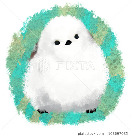 Hand-drawn illustration of cute striped long-tailed moth Hand-drawn illustration of cute striped long-tailed moth 108697085