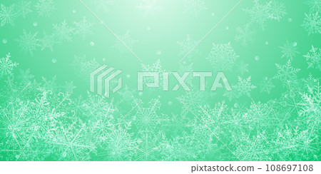 Christmas background of complex snowflakes Christmas background of complex snowflakes 108697108